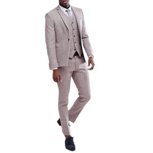 NOAK Skinny 100% Pure New Wool Jacket Harris Tweed